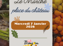 Le marché revient sur la place du château