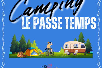 Hébergement insolite pour Cyclotouristes au camping de Bayon