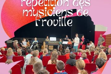 Ecole DOLTO assiste à la répétition des musiciens de Froville