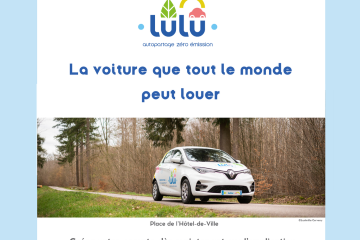 Lulu autopartage : la voiture que tout le monde peut louer
