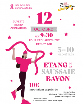 Les Foulées Bengaliennes - Octobre rose