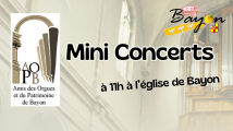 Mini Concerts des Amis de l'Orgue