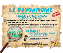 Le Bayonmoine : Jeux de piste à la découverte du patrimoine bayonnais