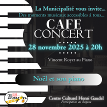 Café Concert - Noël et son piano