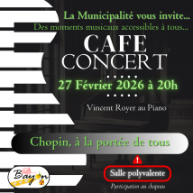 Café Concert - Chopin, à la portée de tous