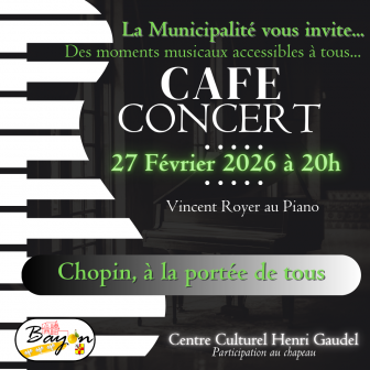 Café Concert - Chopin, à la portée de tous