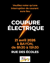 Coupure électrique pour travaux