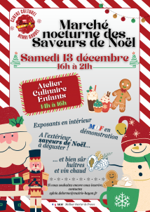 Marché nocturne des Saveurs de Noël