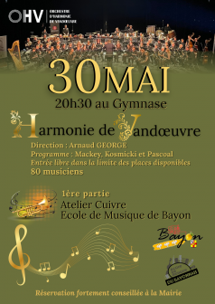 Concert Harmonie de Vandoeuvre