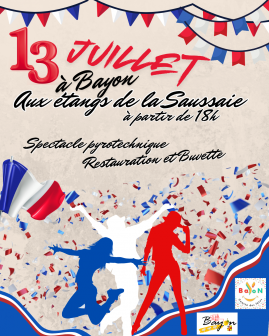 Feux d'Artifice du 13 juillet