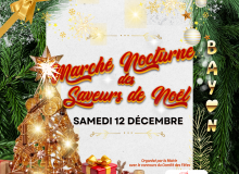 Marché nocturne des Saveurs de Noël