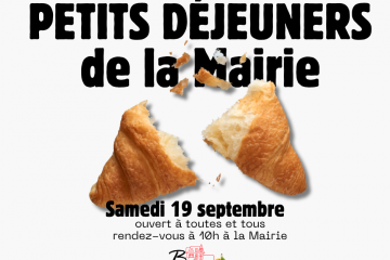 Petits déjeuners de la Mairie