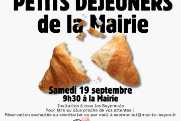 Petits déjeuners de la Mairie