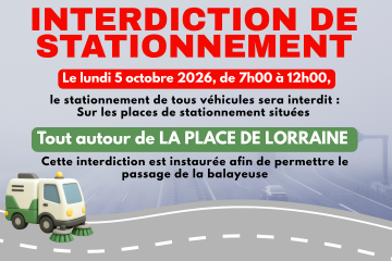 Balayeuse Place de Lorraine