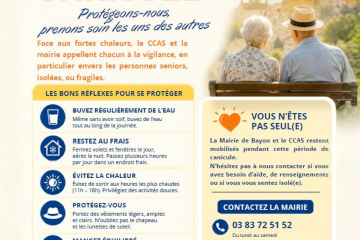 Canicule : protégeons nous...
