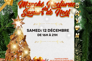 Marché nocturne des Saveurs de Noël