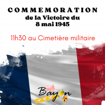 Commémoration du 8 mai