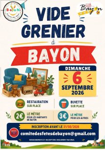 Vide Grenier du Comité des Fêtes
