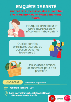 En quête de santé : Ciné-débat