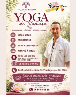 Séance YOGA de Samara Gratuite