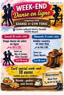 Week-end Danse en ligne